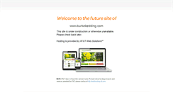 Desktop Screenshot of burkebedding.com